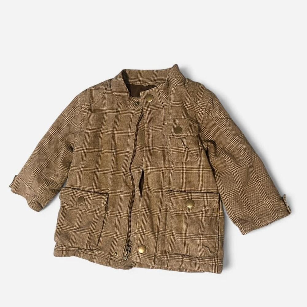 Baby Gap Brown and Tan Fall Jacket